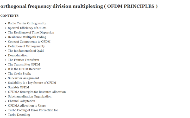 orthogonal frequency division multiplexing ( OFDM PRINCIPLES )